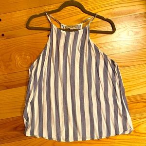 Blue & White striped top